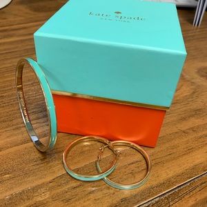 Kate spade earring and bracelet set